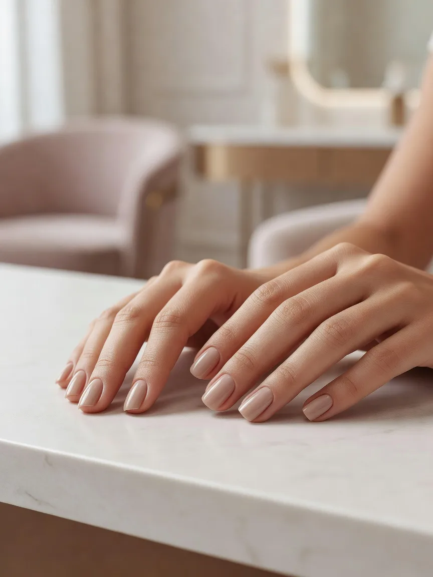Remoção esmalte em gel no Marsala Salão